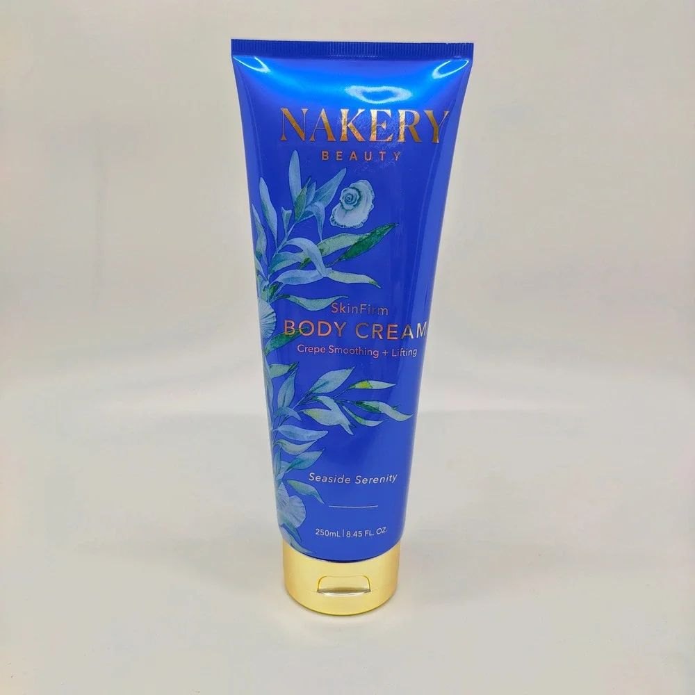 Nakery Beauty SkinFirm Body Cream Seaside Serenity Crepe Smoothing 8.45oz